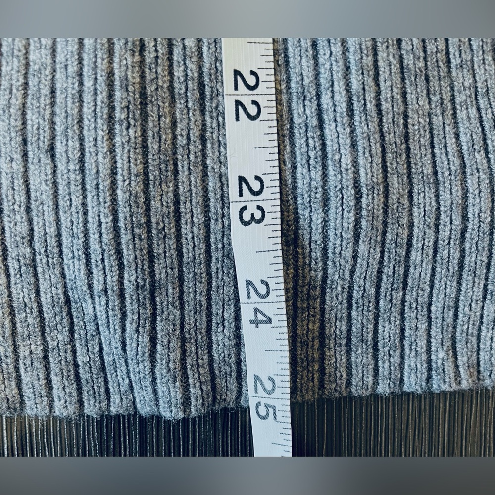 Anthropologie Sweater Paloma Knit Cowl Neck in Gray Size XS - Picture 8 of 12